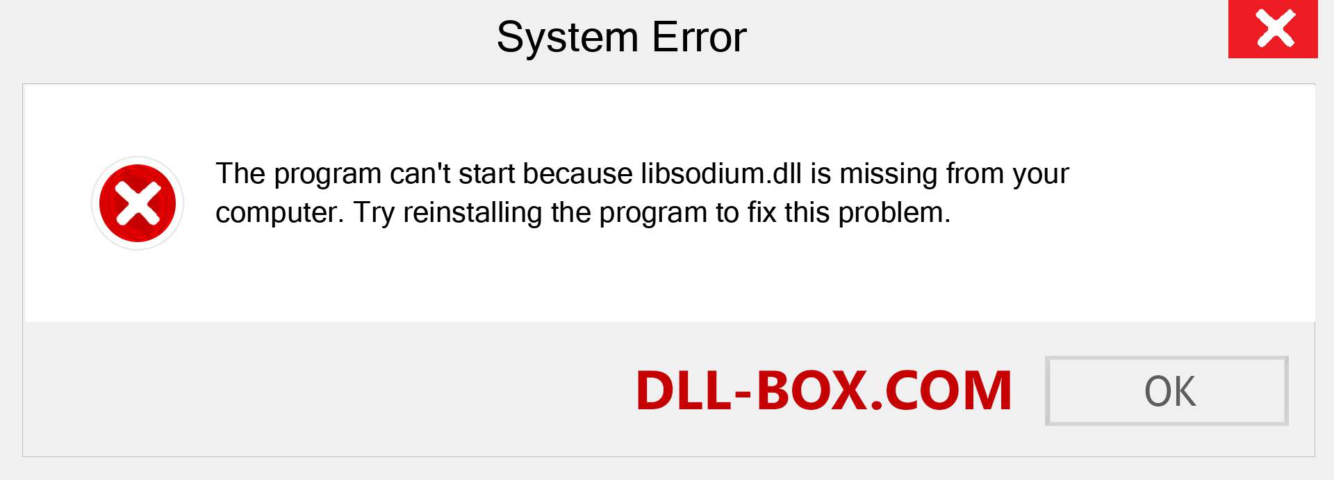  libsodium.dll file is missing?. Download for Windows 7, 8, 10 - Fix  libsodium dll Missing Error on Windows, photos, images